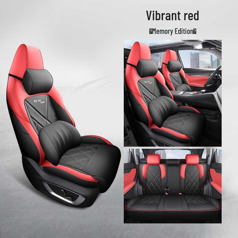 Leather Car Seat Cushion for Changan CS75 PLUS - Four Seasons Use, New Model