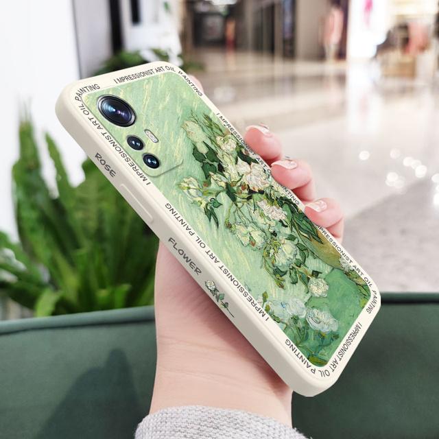 

Чехол для телефона с рисунком розы для Xiaomi Mi 12 11 Ultra 10 9 12T 11T 10T 9T Pro Lite Poco F4 X4 M4 F3 X3 M3 Pro 4G 5G GT Poco M5S белый