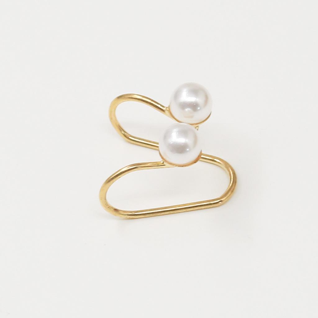 Simple Style Earless Ear Clip Geometry U-shaped Earrings Fashion Jewelry MIT