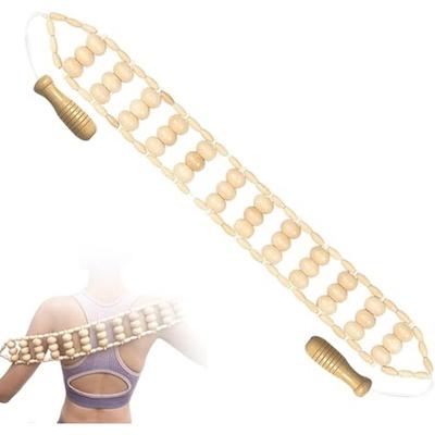 Household Pull Back Massager Health Care Wooden Massager