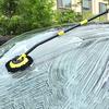 Car Cleaning Brush with Elbow Design, Retractable Handle Cleaning Brush, Bending Car Cleaning Tool for Cars RV Trucks
