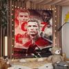 CCristiano RRonaldo CR7 Anime Tapestry Hanging Tarot Hippie Wall Rugs Dorm Home Decor