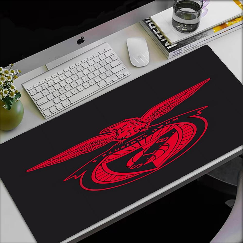 S.L. Benfica Thema Mauspads, Rutschfeste Gummiunterseite, Multifunktionales Büro- & Heimdekor, Perfekt für die Personalisierung des Arbeitsplatzes.
