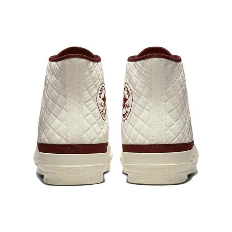 Converse Chuck Taylor All Star Années 1970 Tendance Confortable Baskets Montantes en Toile Unisexe Blanc Rouge A01400C