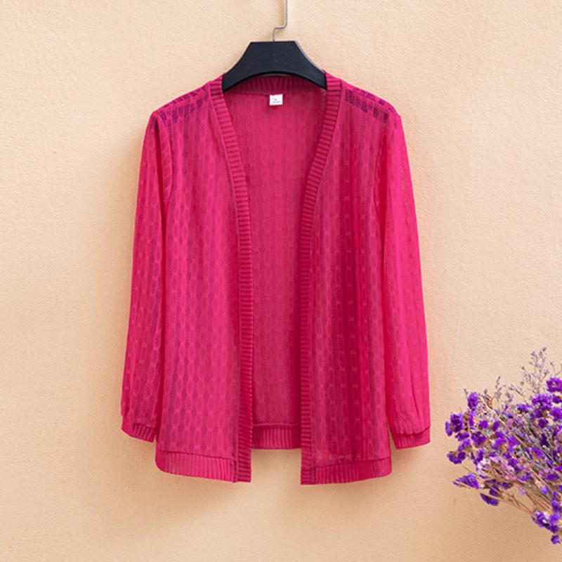 Short Lace Cardigan Summer Thin Jacket Sun Protection Shirt Air-conditioned Shirt Shawl