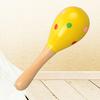Wooden Maracas Multiple Colour Auditory Training Educational Toy Baby Sand Hammer Instrument Toy for Boys Girls
