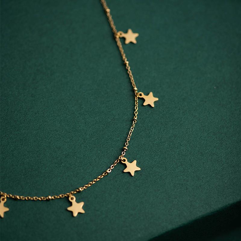 Colier cu stea de modă Choker în stil boho pentru cadouri de modă pentru femei Accesorii Bijuterii pentru petrecere de plivire