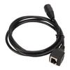 4.9ft DIN 5 PIN to RJ45 Cable Flexible Plug and Play 5 Pin to RJ45 Female Audio Connection Cable for Ethernet Cables Amplifiers