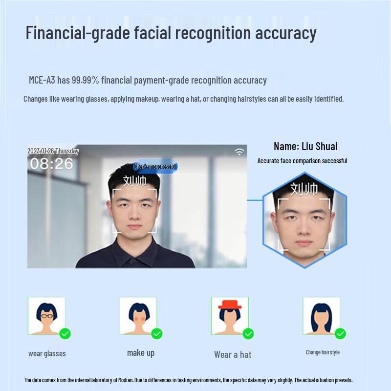 Magic Dot MCE-A3 Smart Facial Recognition Terminal CN plug (adapter included)