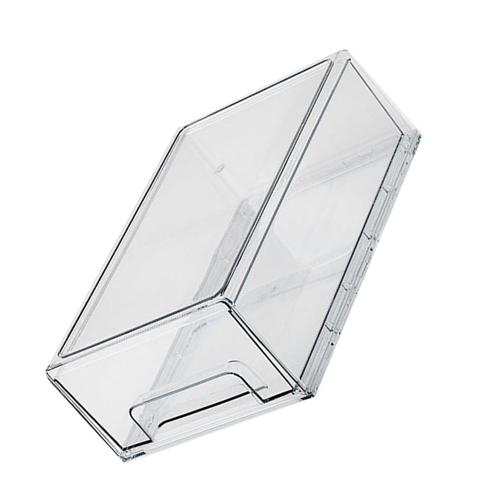 Acrylic Desk Organizer Drawer Large Capacity Rectangular Shaped Transparent Desktop Storage Box for