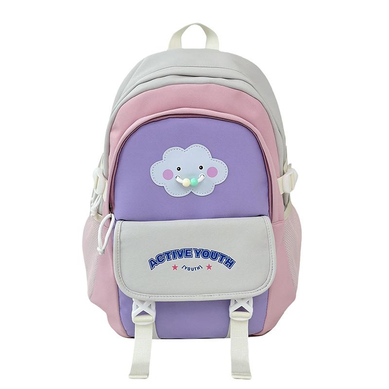 Backpack Simple Large Capacity Backpack Japanese Junior High School Students School Bag High Value Backpack Travel Backpack