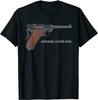 Luger PO8 German Army World War Two Pistol TShirt 100 Cotton ONeck Short Sleeve Summer Casual Mens Tshirt Streetwear