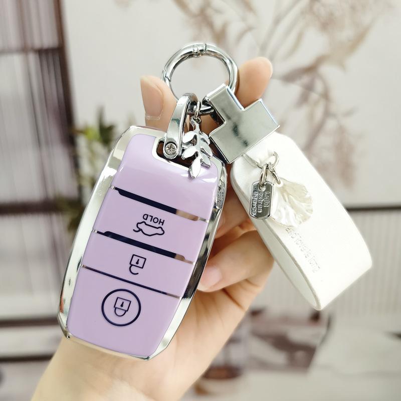 Tpu Car Key Case Cover For Kia K2 K3 K5 Seltos Sportege Rio 3 Picanto Optima Soul Ceed Sorento Forte Stinger Cerato Sedona