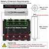 Geekworm X1206 V2.0 Power Management Board 21700 5V UPS HAT Compatible with 4 Cell 21700 Batteries for Raspberry Pi 5