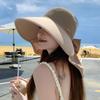 Adjustable Wide Brim Sun Hat UPF 50+ Empty Top Hat New Design Full Face Cover Hat  For Women