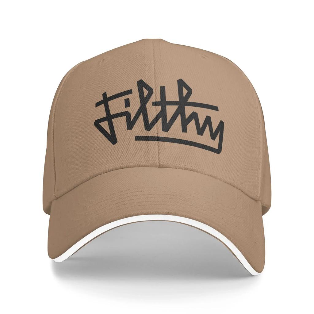 Summer Casual Baseball Cap Art Black Filthy Letter Outdoor Gym Trucker Hat For Female Male Dropshipping  DIY Print Baseball Caps