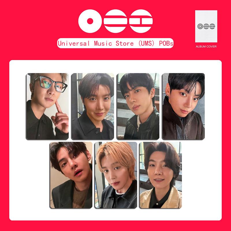7pz Kpop Bangtan Boys Carte Lomo, Stampa HD Album ARMY Fan Collezionismo Set Regalo, Idol di Moda Carte Fotografiche Collezionabili per Regalo Fan