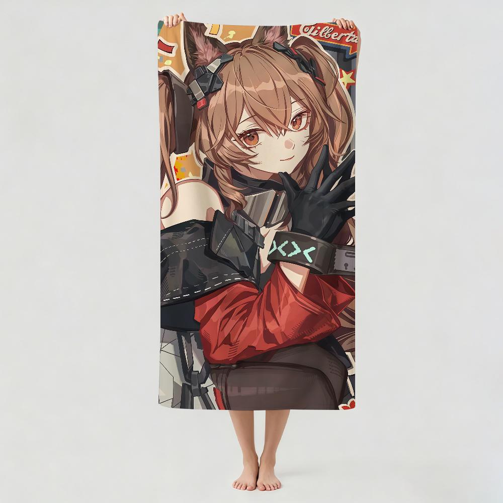 Game Arknights Endfield Gilberta Towel Drying Bath Towel Applicable To Light Swimming Camping Yoga Beach Out