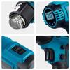 Cordless Heat Shrink Gun Portable Battery-powered Heat Shrink Gun with 5 Nozzles for Crafts, Shrink Wrap, Wire Joining