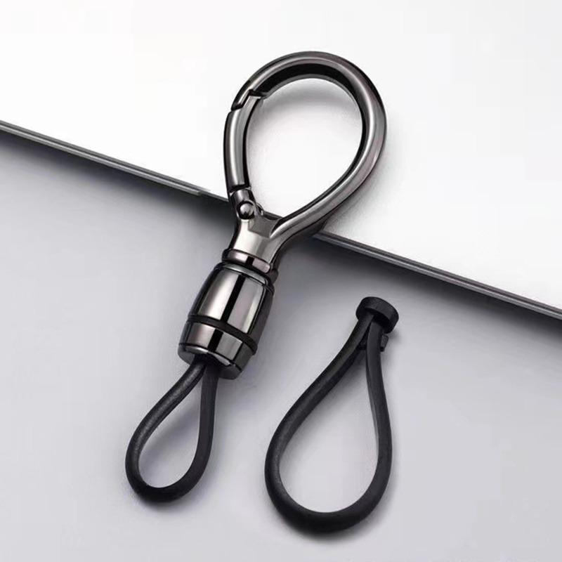 

Car Key Chain Pendant Metal Simple Key Chain Men s Waist Hanging Buckle Ring Pendant High-end Business Anti-lost Key Chain