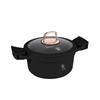 Pot with Titanium Coating 2.8L 20cm BERLINGER HAUS Black Rose BH-1456