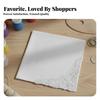 White Cotton Handkerchief Paintable Hankie Soft Textile