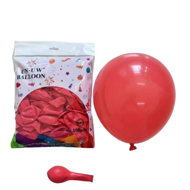 Durable and Safe 10-Inch Colorful Balloons for Kids' Birthday Party Decorations