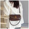 Chic Retro Small Square Shoulder Bag for Women - Stylish 2025 Spring Fashion Crossbody for Commuting