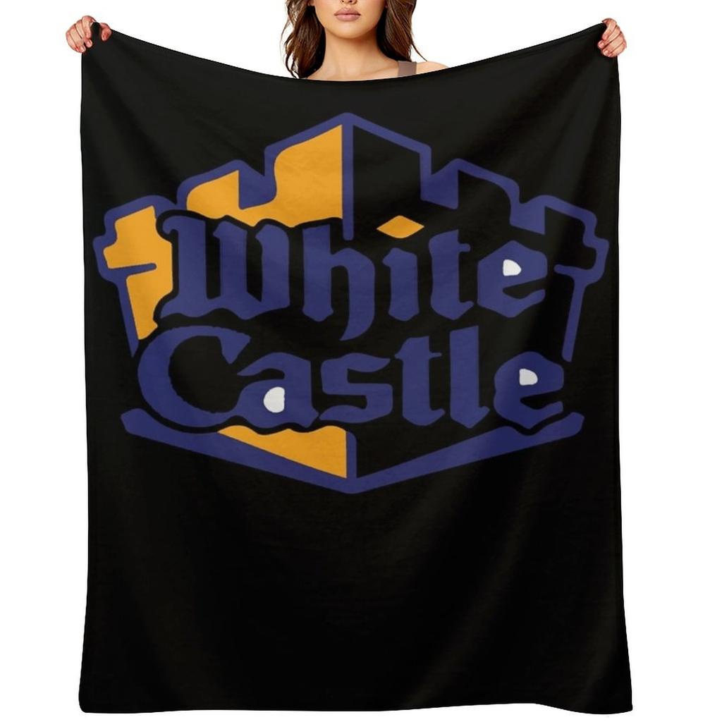 White Castle Throw Blanket Baby Nap Beautifuls Fashion Sofas Blankets