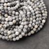 Amazing Matt Gray Map Jasper Natural Gemstone Beads, Loose Gemstone Beads, 6mm 8mm 10mm Smooth Round Beads.