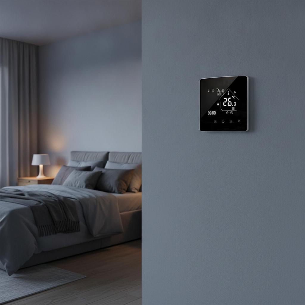 Smart Thermostat Wall-Mounted Heating Controller for Home, Homeowners