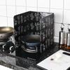 Piastra deflettrice pieghevole in alluminio per fornelli a gas da cucina, padella portatile, protezione anti-spruzzi d'olio, accessori da cucina per la casa