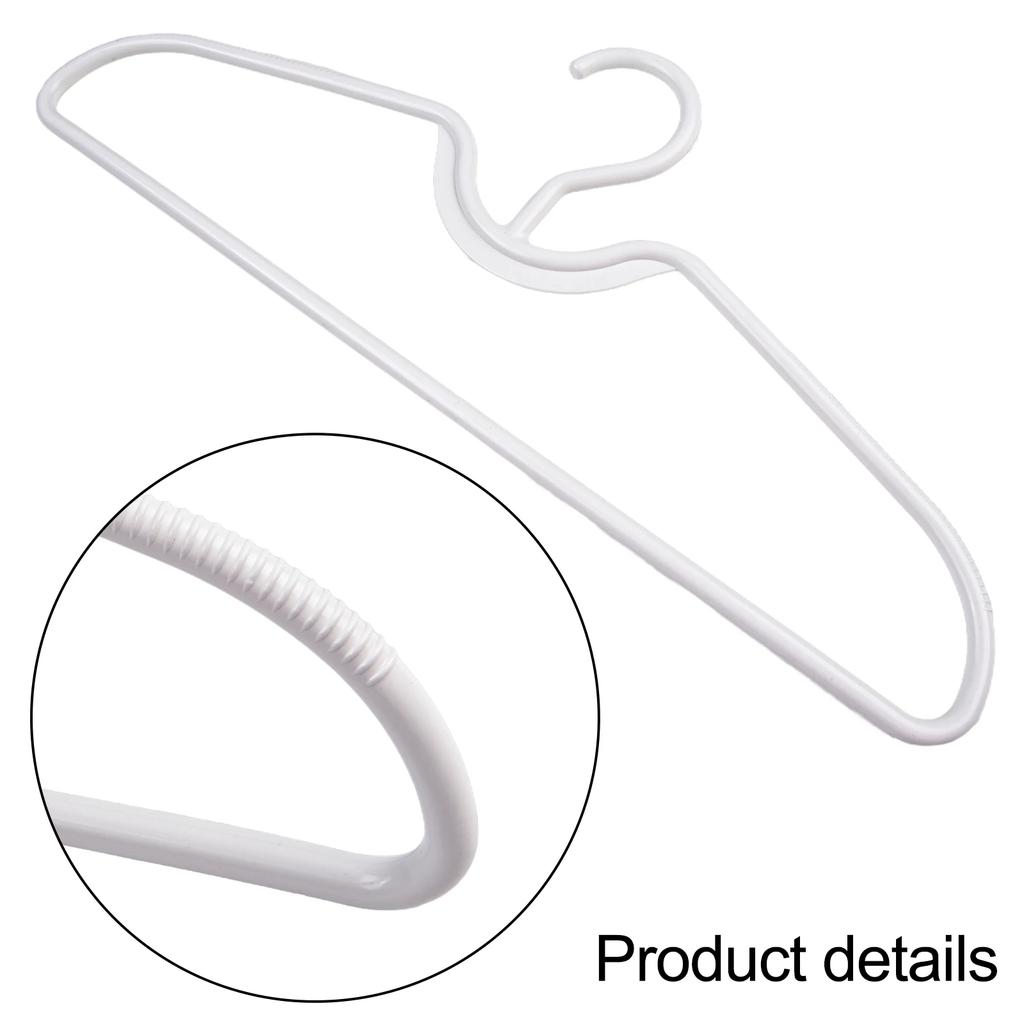 5/10/20pcs Short Neck Anti-Slip Plastic Clothes Hangers Save Vertical Space Home Cupboard Clothes Storage Supplies
