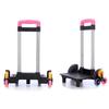 Foldable Trolley Cart 6 Wheels Rolling Luggage Carts Durablel Backpack Trolley Student Luggage Travel Hand Cart for Bags