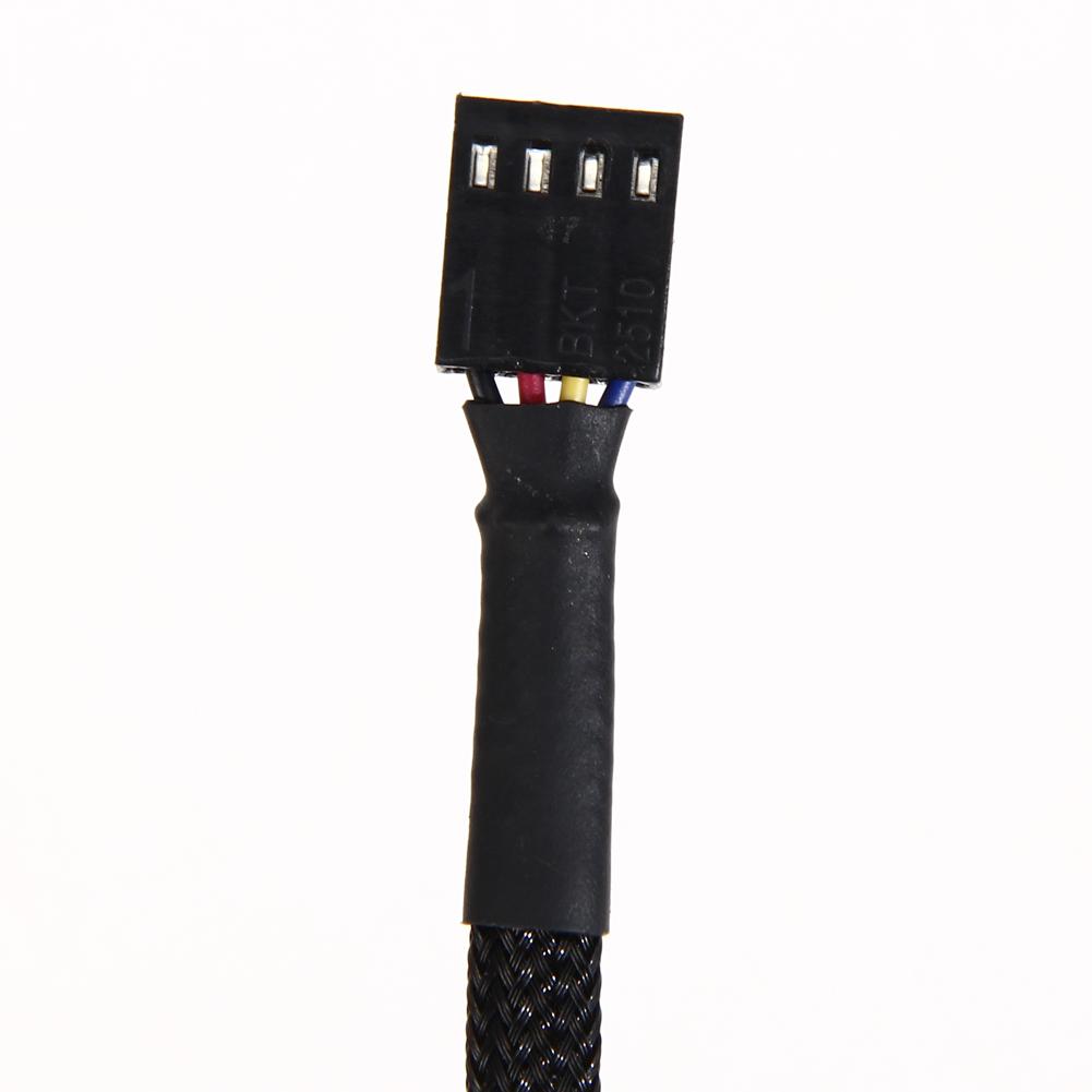 10/20Pcs Case Fan Extension Power Cable 4 Pin PWM Connector Case Male To Female Extending Cable for Compure CPU Cooling System