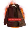 Mom's Winter Lambswool Cotton Jacket with Fleece for Middle-Aged and Elderly