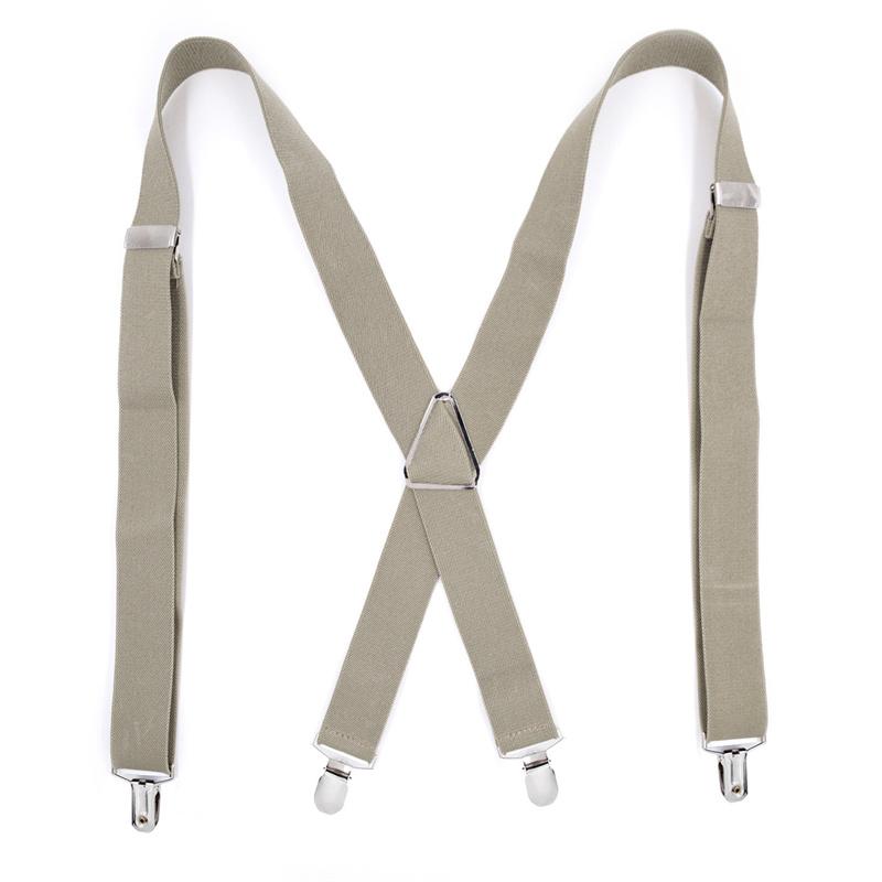Men Women Suspender Adult 4 Clips Mens Suspenders X Type Elastic Adjustable Strap Wide Braces Work Male Jockstrap