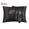 Wrinkle Resistant Bedding Shams Satin Pillow Case, Silky Cooling Cover, Reduces Hair Frizz & Skin Versatile Home Accessories Friction, Solid Color Bed