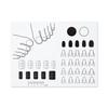 Portable Silicone Nail Training Mat Nail Polish Practice Pad Stamping Plate Nail Sticker Trainer Guide for Nail Home DIY