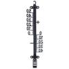 Thermometer Garden Outdoor Indoor Balcony Wall Hanging 25 Cm