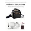 New Transparent PVC Shoulder Messenger Bag Women's Bag