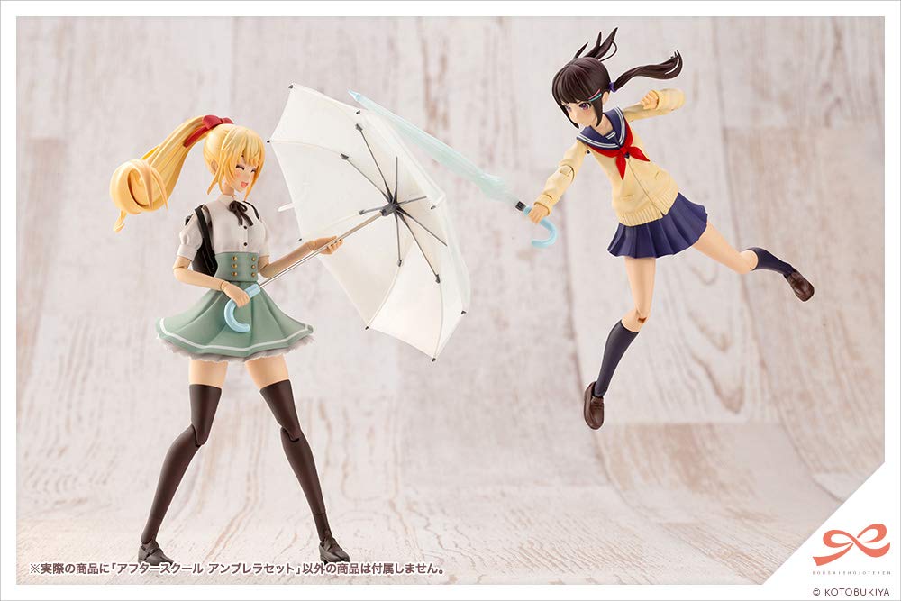 Sosai Garden After School Umbrella Set Height 96mm scale plastic model MV003 Girls' approx. 1/10