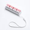 Cat Shape Keycap Fidget Keychain Lightweight Finger Press Toy Keyring  Sensory Toy