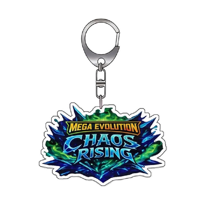 

Acrylic Keychain for Ptcg Mega Evolution Series English Version Diy Homemade Logo Acrylic Key Buckle Decoration Pendant Gift 1pcs