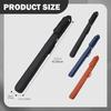 Pool Billiard Cue Sticks Resistant Organizing Storage with Zipper Pocket for 1/2 3/4 Snooker Club