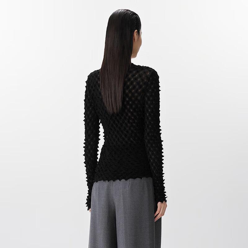 JNBY 2025 Spring Slim Fit Pullover Sweater
