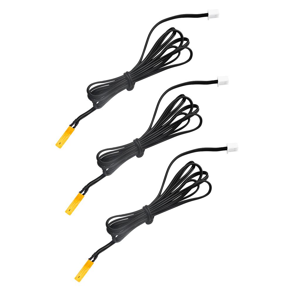 NTC Ultradünner Temperatursensor 1M Dünnschicht-Thermistorsonde B3950-10k Oberflächentemperatur-Messkopf XH2.54 Anschluss