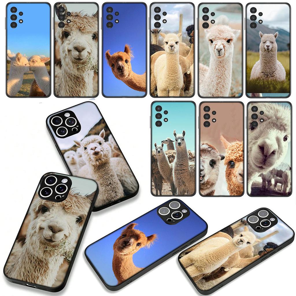 Phone Cover Cute Lama Llama Alpacas Casing for Xiaomi Poco F7 F6 F8 Ultra F5 X7 X6 X5 X3 NFC M7 M6 Pro C85 C75 C65 C71 C61 Case
