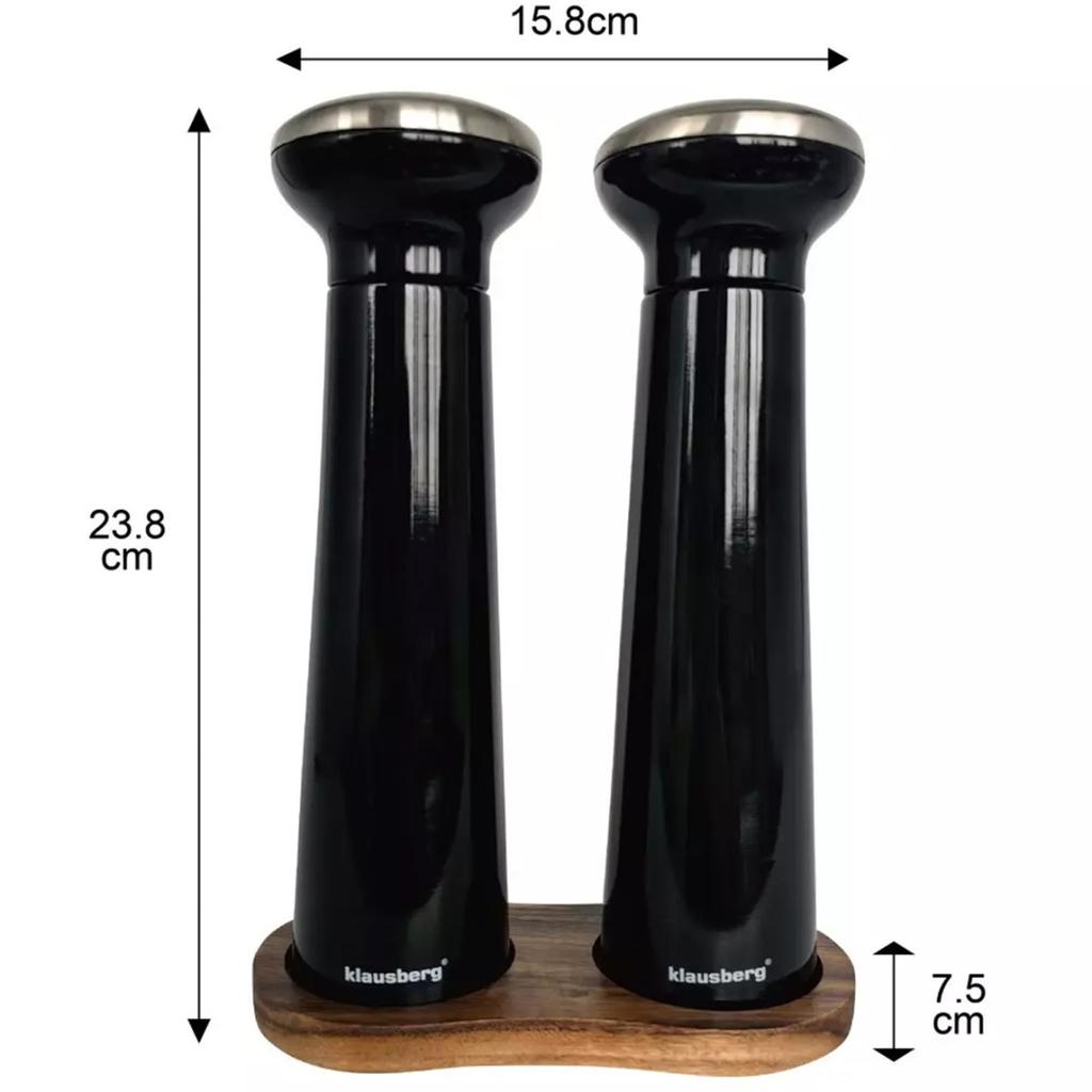 KLAUSBERG KB-7705 SALT AND PEPPER MILL SET