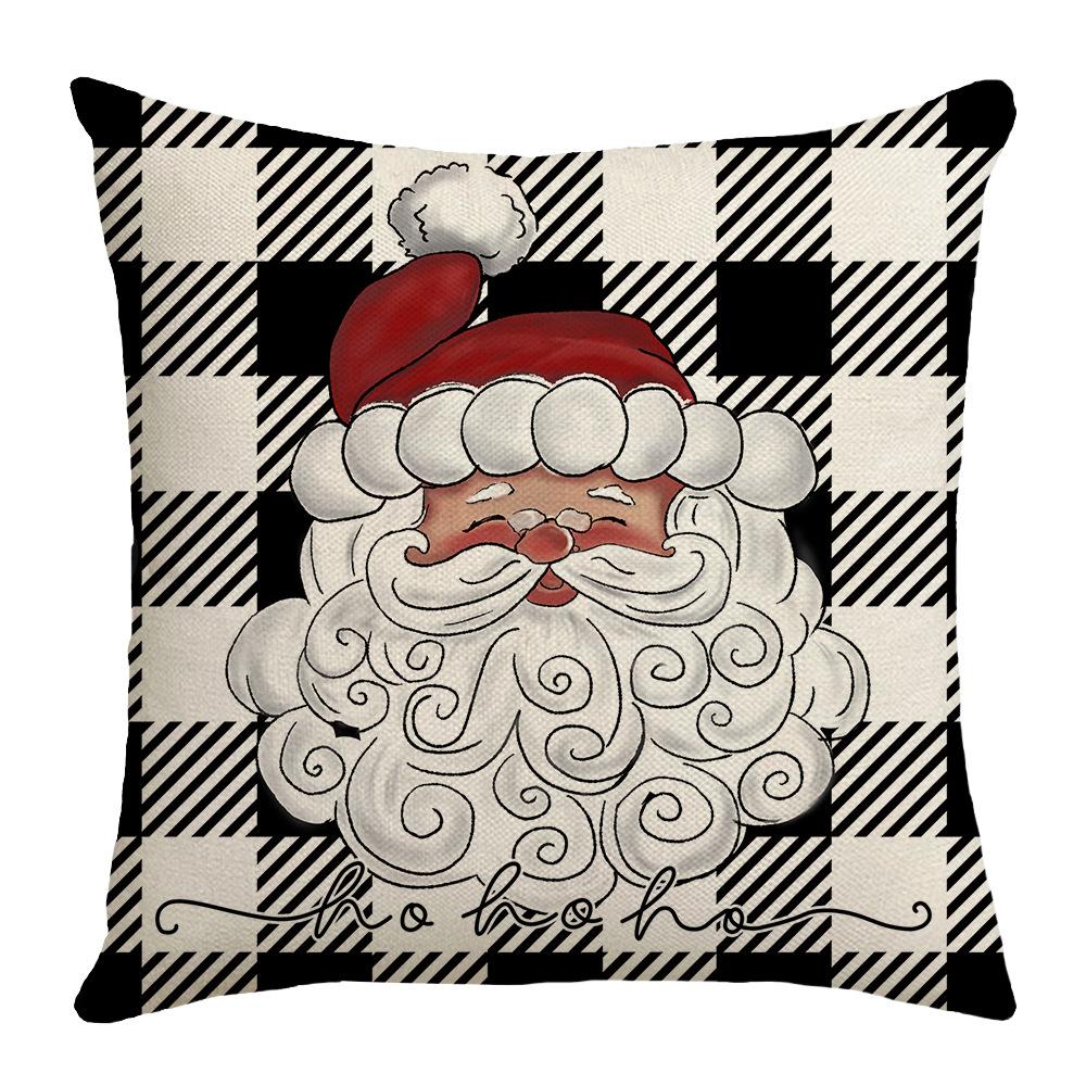 New Christmas Pillow Cover Home Atmosphere Decoration Pillow Sofa Cushion Cover